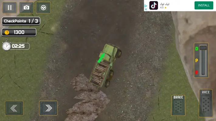 Offroad Mud Truck Simulator Dirt Truck Drive android App screenshot 7